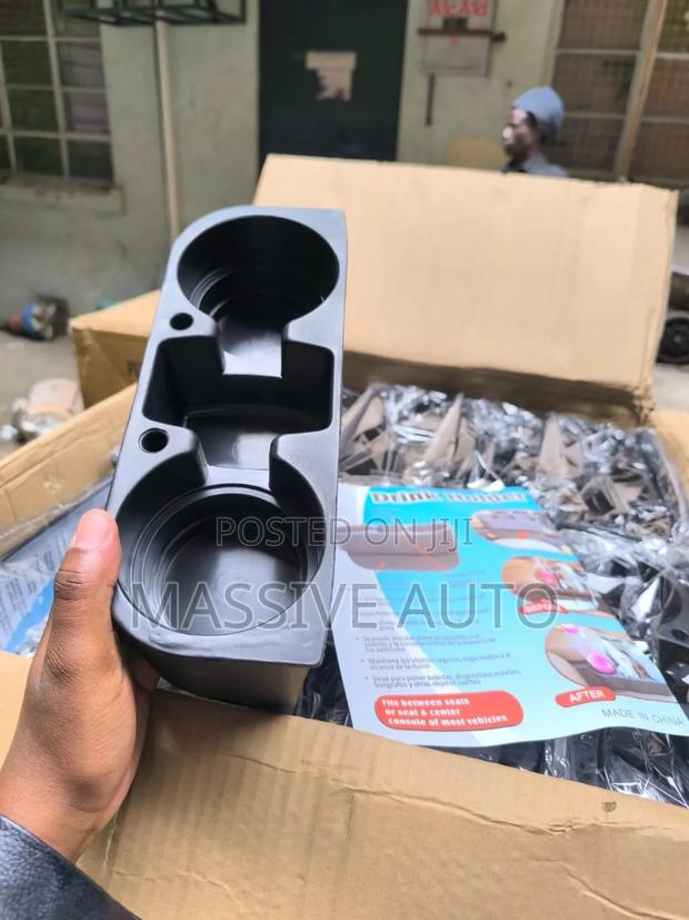 Black Double Car Cup Holders/ Car Cup Holder - main view