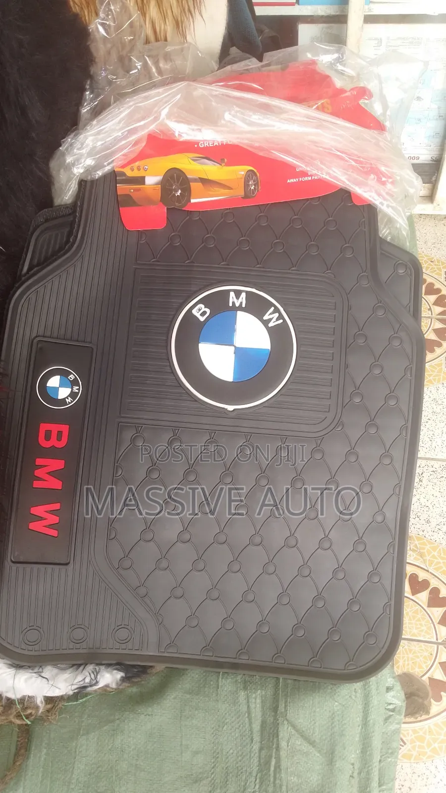 Bmw Universal Rubber Mats/ Bmw Car Branded Mats
