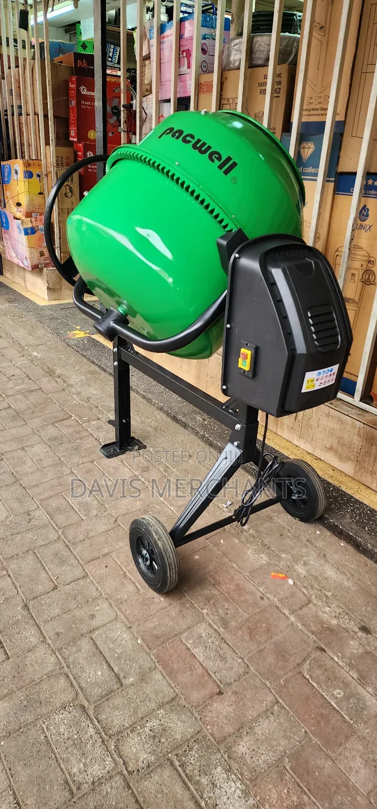 Concrete Mixing Machine With 200l Capacity