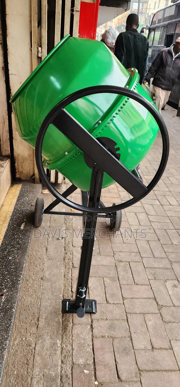 Electric Concrete Mixer With Geared 2800 PRM Motor - thumbnail 2