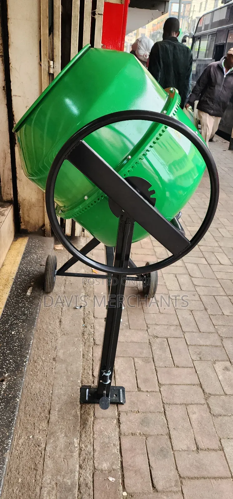 Electric Concrete Mixer With Geared 2800 PRM Motor