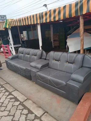 Vintage Modern 5 Seater Sofa Set Gray Tfxe