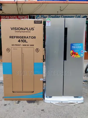 Vision Plus Fridge Side by Side No Frost 410l