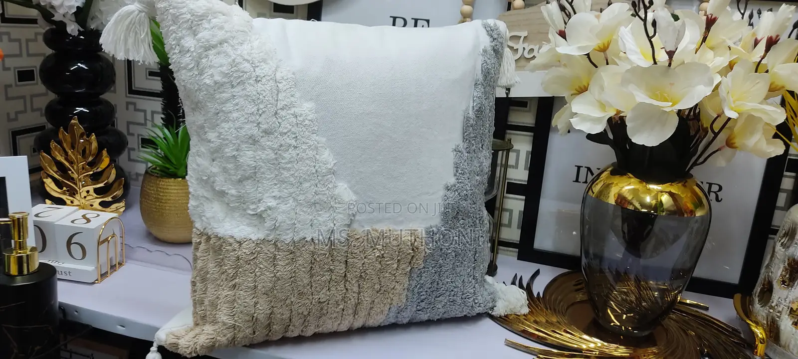 Embroidered Bohomien Decorative Cases 18cm×18cm