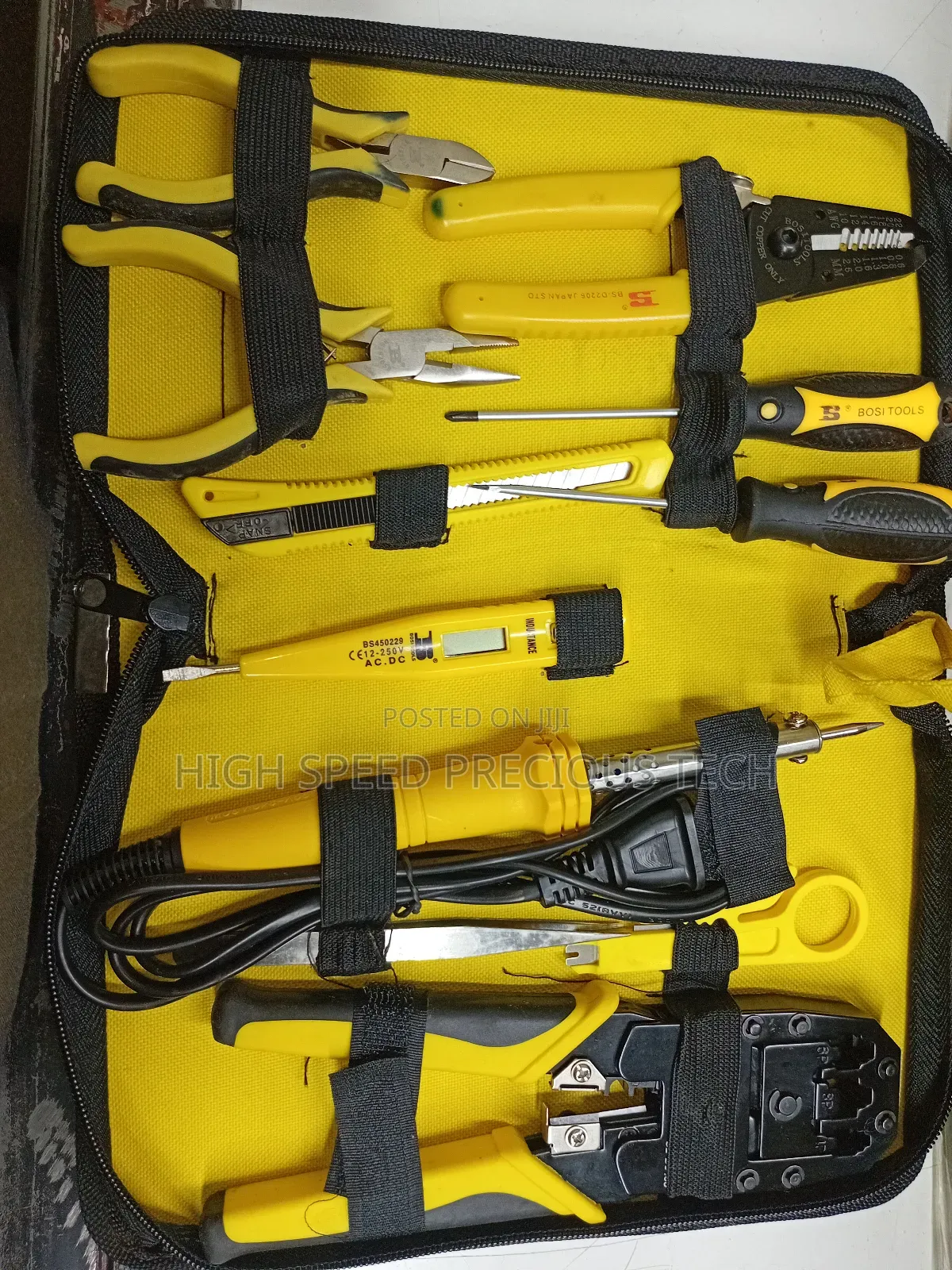 Bosi 11pcs Telecomunnication Toolset