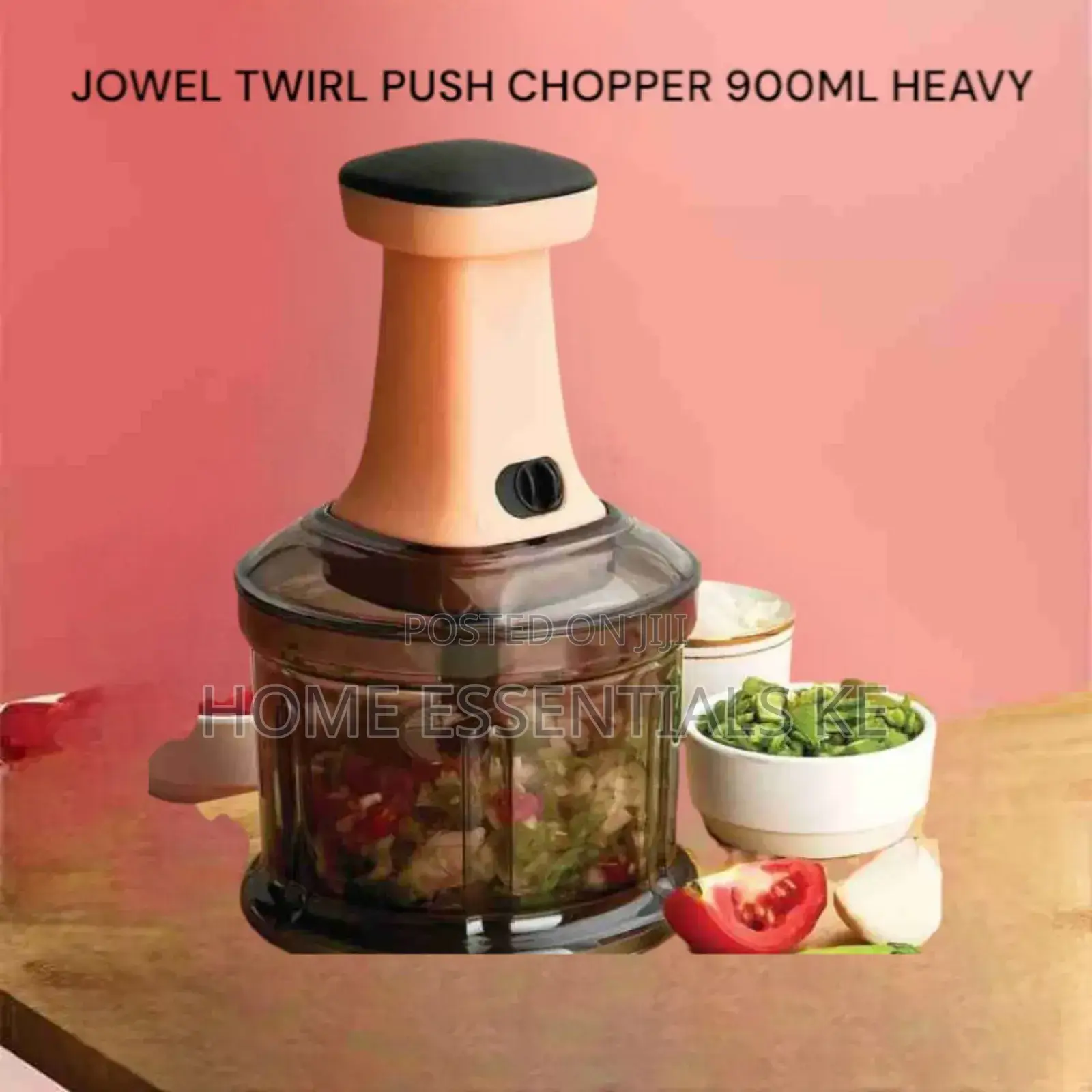 Jowel Twirl Push Chopper 900ml Heavy-Manual