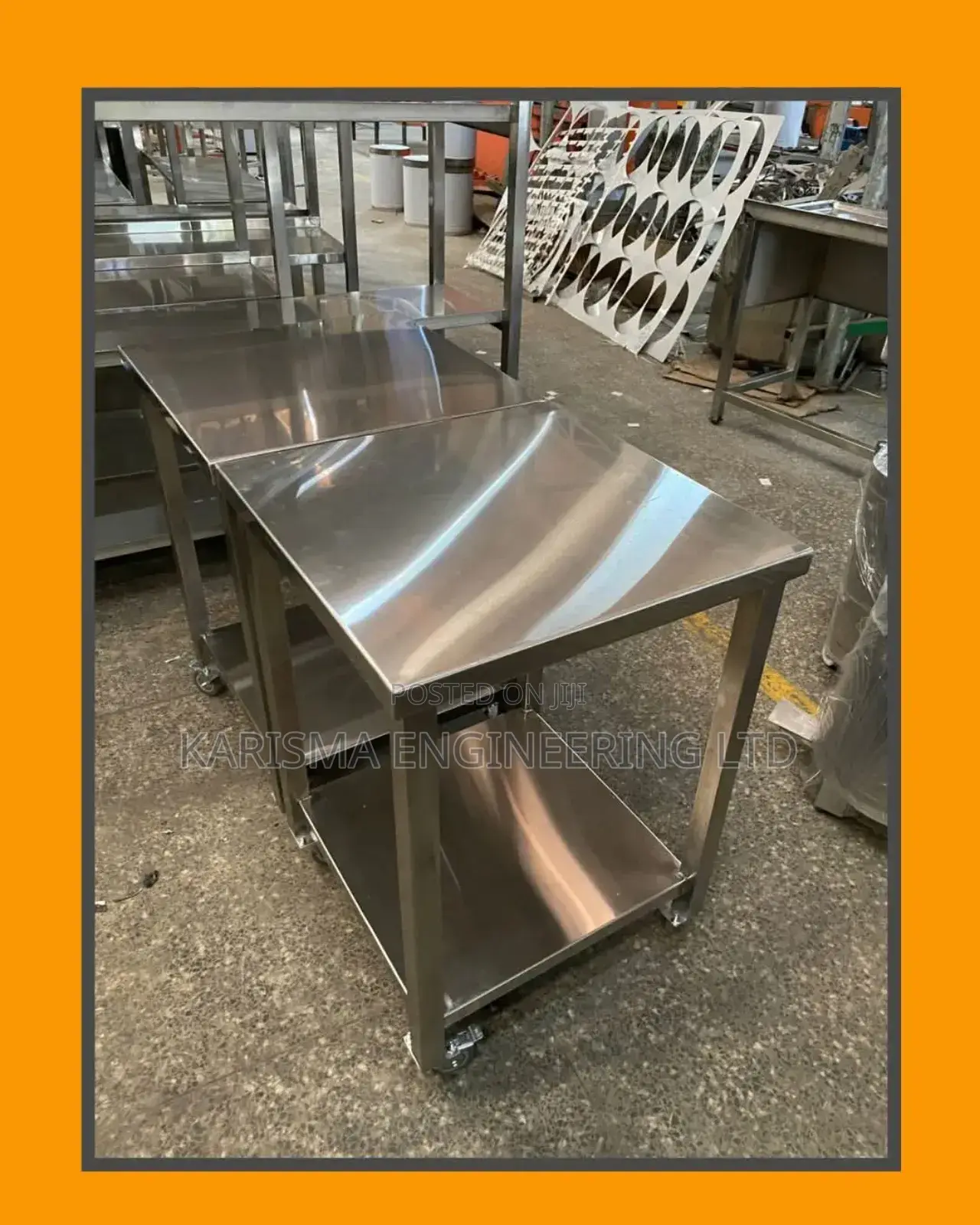 2by 2 Stainless Steel Table
