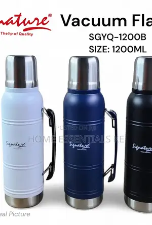 Unbreakable Signature Stainless Steel Flask 1.2l