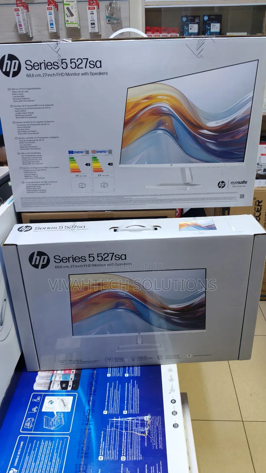 HP Series 5 527sa FHD Monitor Integrated Speakers