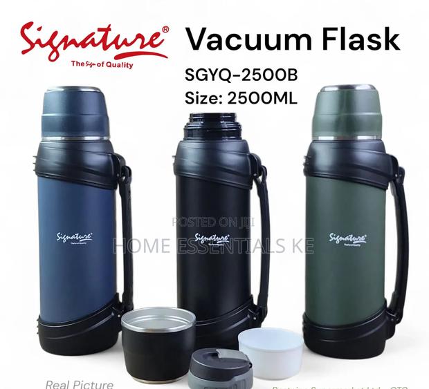 Unbreakable Signature Stainless Steel 2.5l Vacuum Flask
