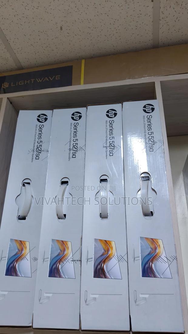 Hp 527sa Series 5 27" FHD Monitor, Speakers White Color - main view