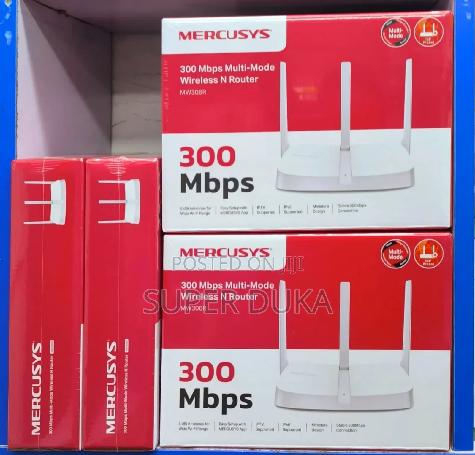 Mercusys Router 
300mbs. Multi-Mode Wireless N Router.