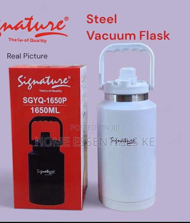Signature Stainless Steel Vacuum Flask (1650ml)