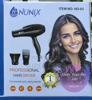 Professional Hair Dryer Nunix Hd-03.