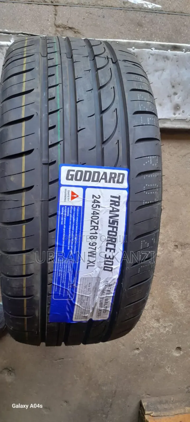 245/40zr18 Goodard Tyre