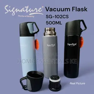 Signature Stainless Steel Vacuum Flask 500ml .