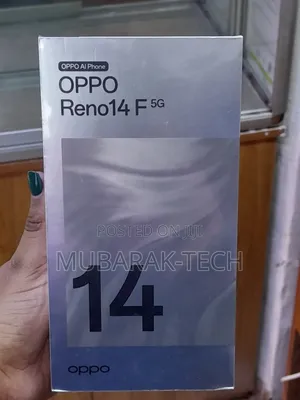 New Oppo Reno14 F 512 GB Black