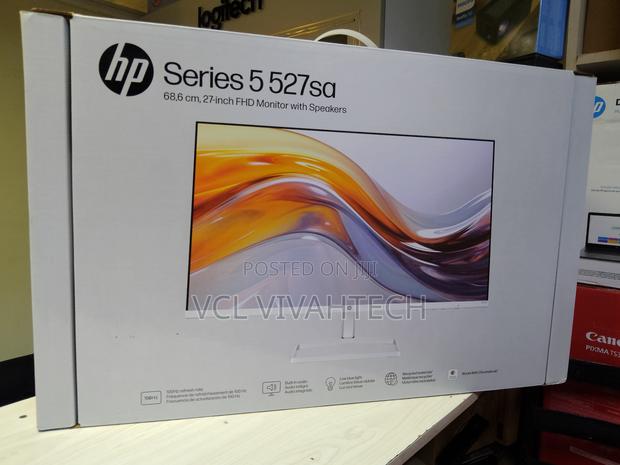 Hp Series 5 27 Inch FHD Monitor With Speakers - 527sa - main view