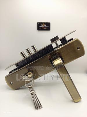 Antique 3-Pin Wish Steel Door Lock