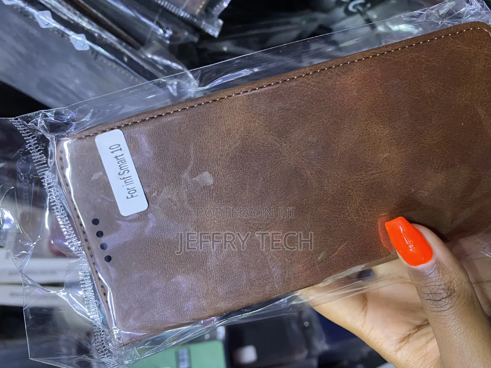 Kasegoo Infinix Smart 10 Flip Stand Card Slot Phone Case