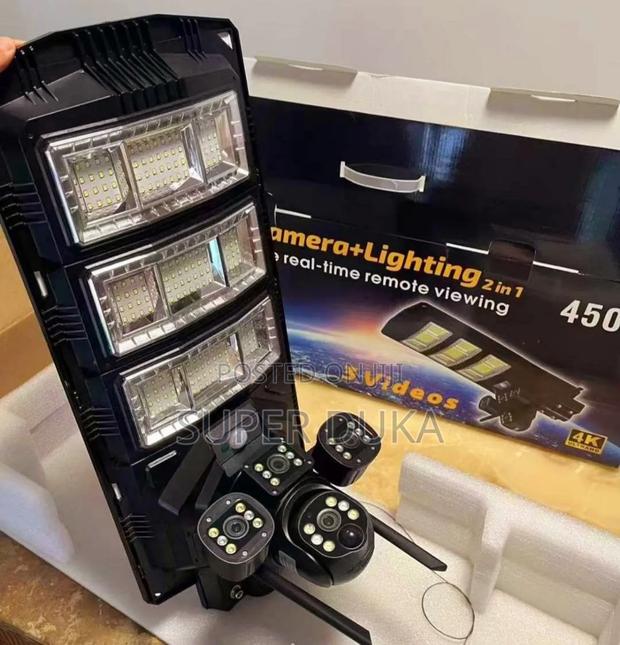 4g Ai Solar Camera + Lighting System