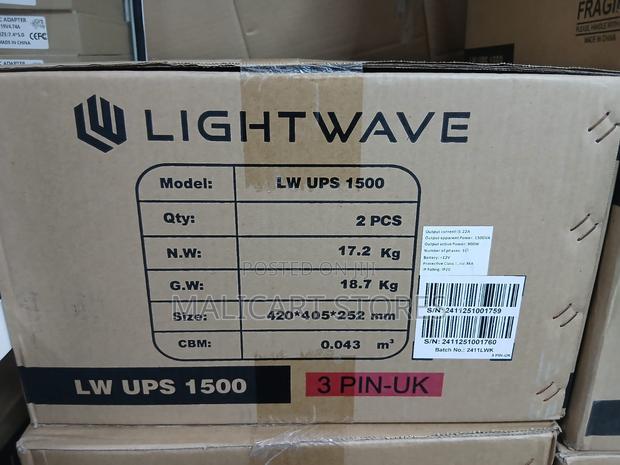 Lightwave Lw-Ups-1500va Offline Ups - main view