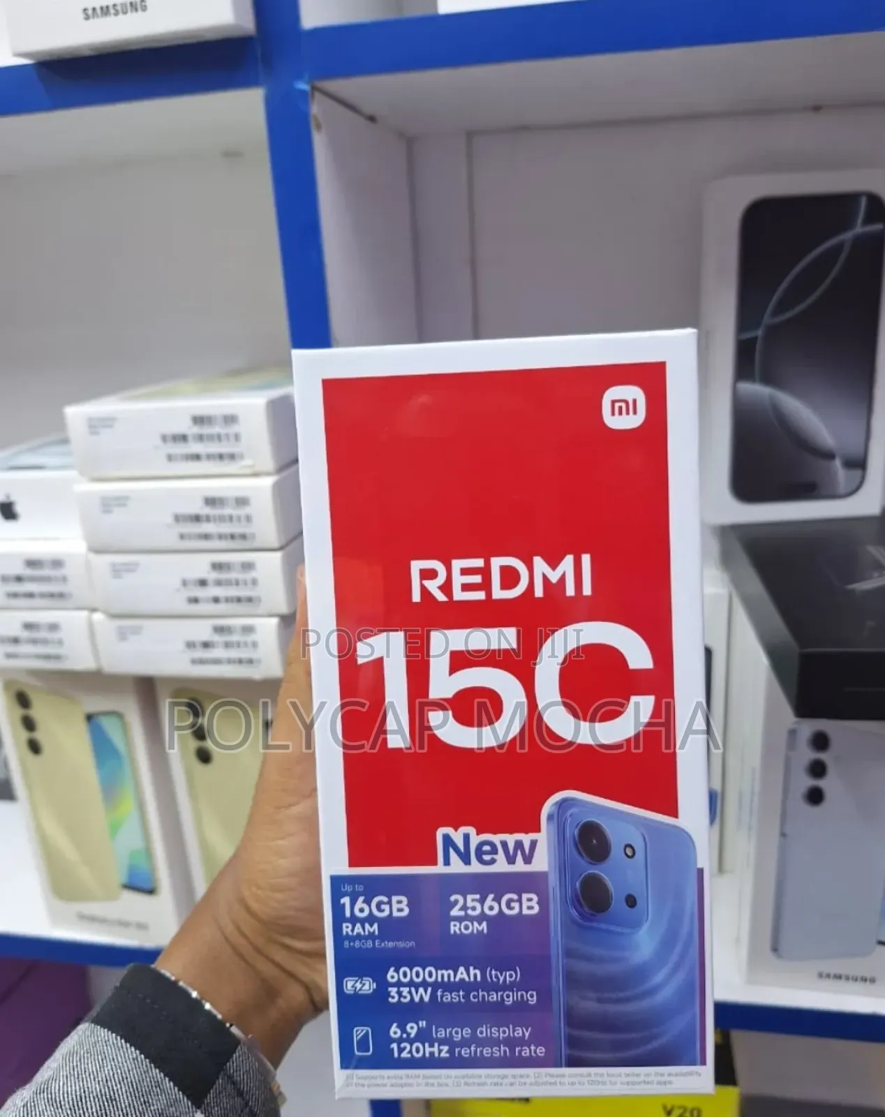 New Xiaomi Redmi 15C 4G 256 GB Black