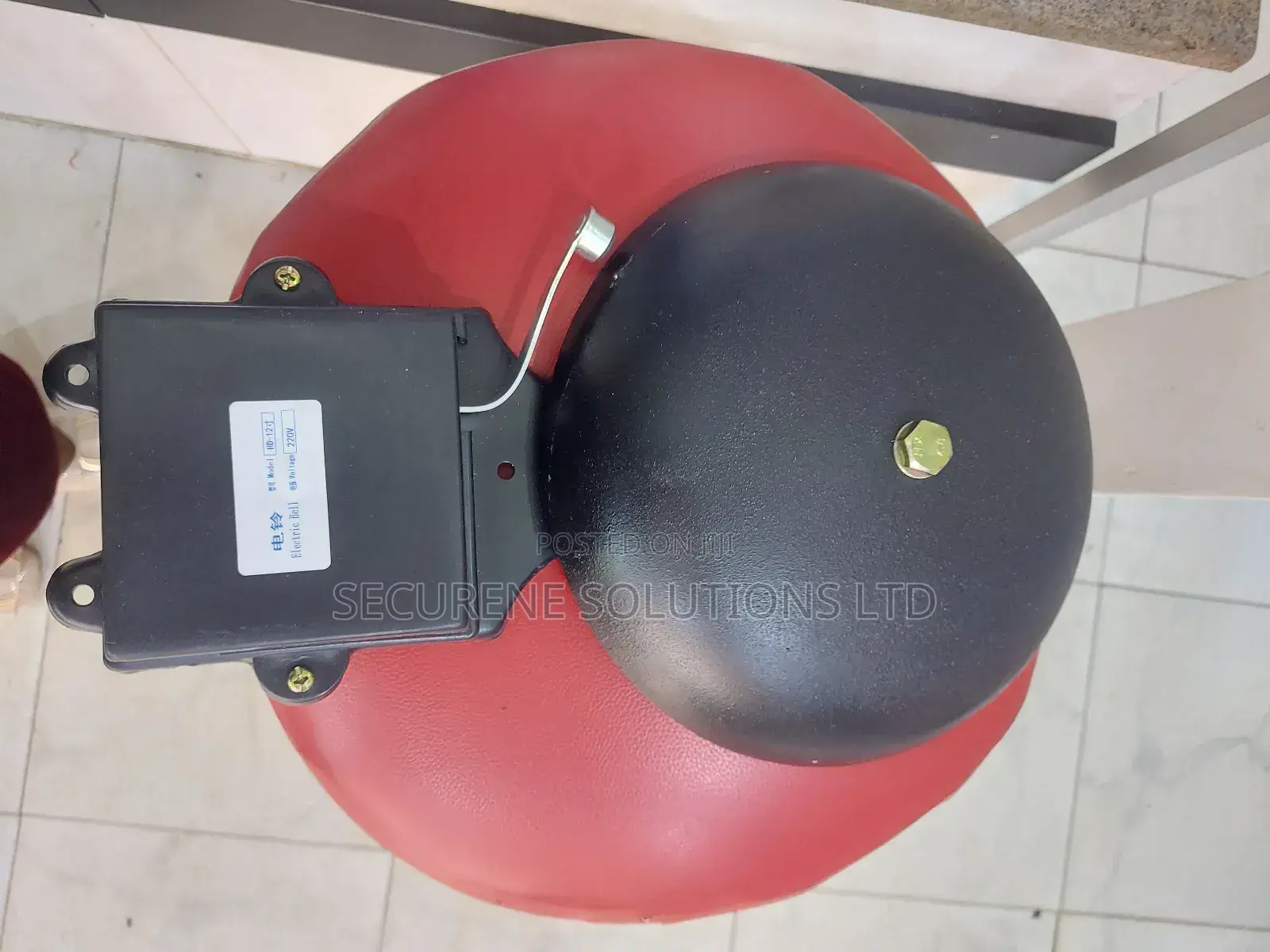 Electric Bell SHF-300mm (12-Inch) Made of Steel