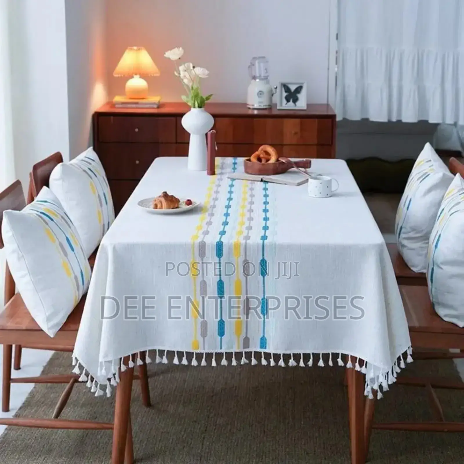 Cotton and Linen Table Cloth Covers