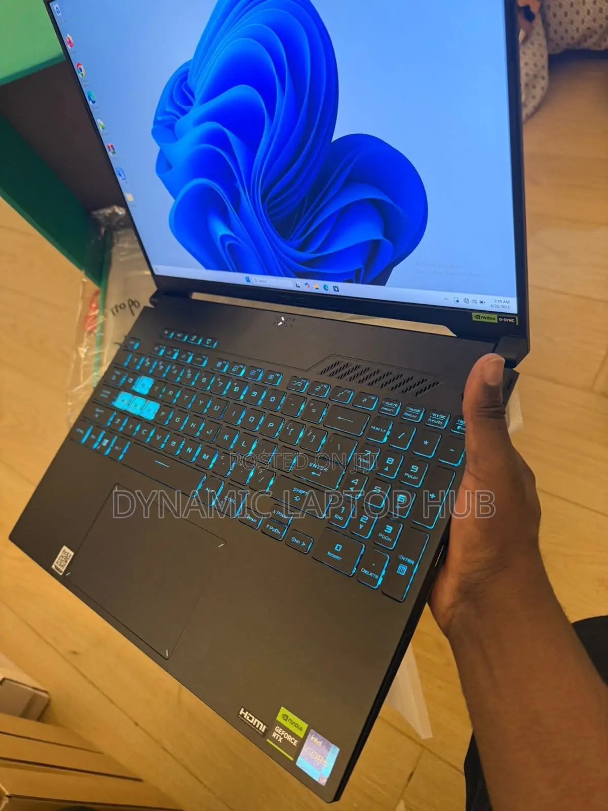 New Laptop Asus TUF Gaming F16 16GB Intel Core I7 SSD 1T