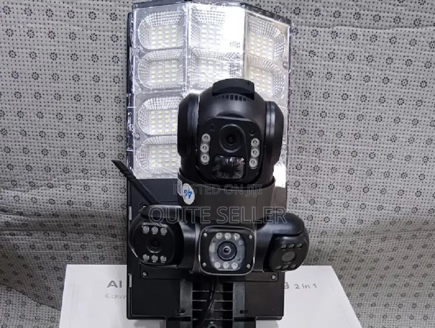 Solar Street Lights With CCTV Camera