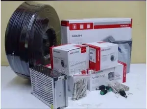 Hikvision 4 Hd Hybrid Camera-(Night Vision + 500gb HDD + 50m Cable)