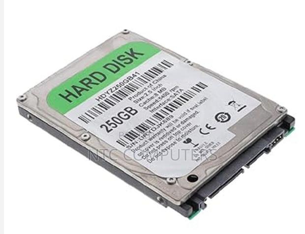Laptop HDD Size 250gb - main view