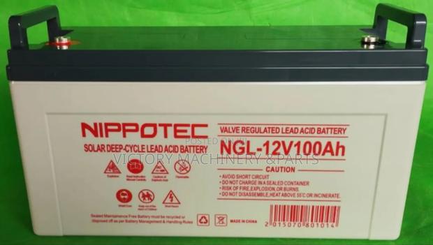 Nipotech Solar Battery 100ah