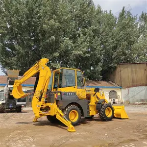 Free Shipping Backhoe Loader Mini Backhoe Excavator Farm Tractor