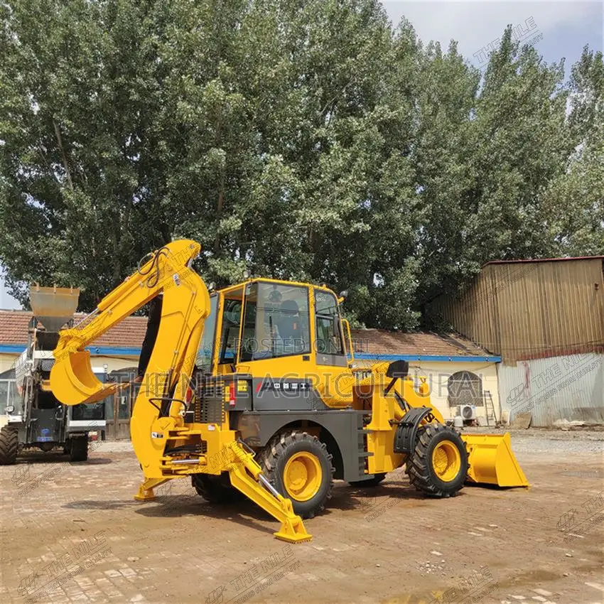 Free Shipping Backhoe Loader Mini Backhoe Excavator Farm Tractor