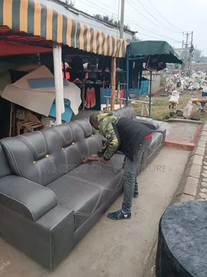 Unique Modern 5 Seater Sofa Set Gray Kj6t