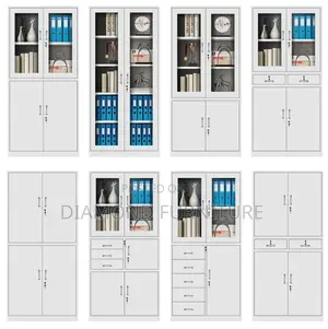 Office Cabinet; Sleek Minimalist Office Storage Cabinet