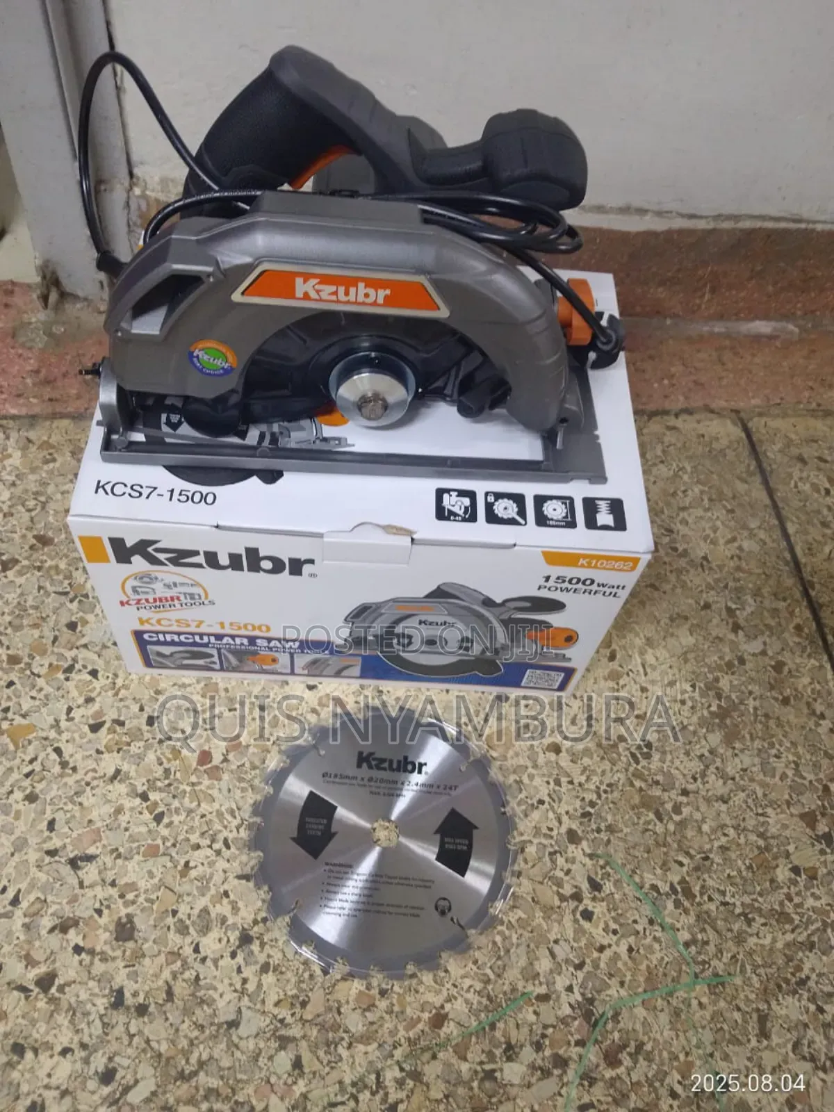 Electric 7" Kzubr Circular Saw/ Circular Saw Machine