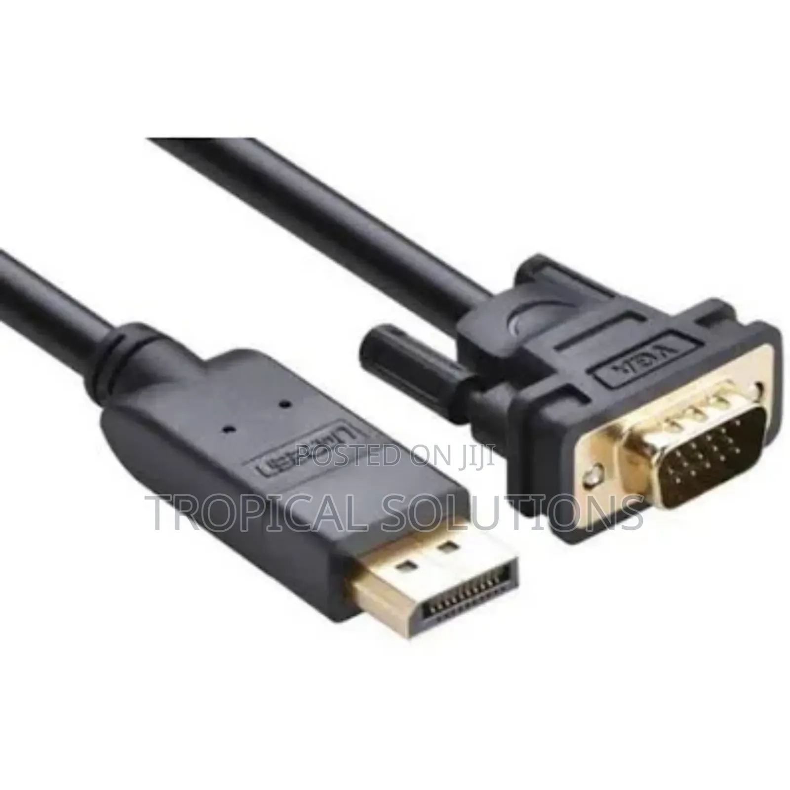 Ugreen Displayport Male to Vga Male Cable 1.5m Dp105