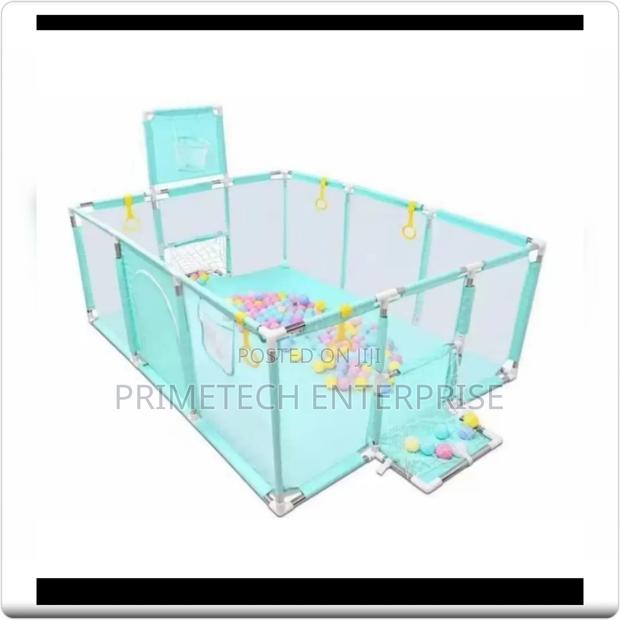Rectangular Baby Play Fence - main view