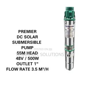 Premier 55m Head Dc Solar Submersible Pump
