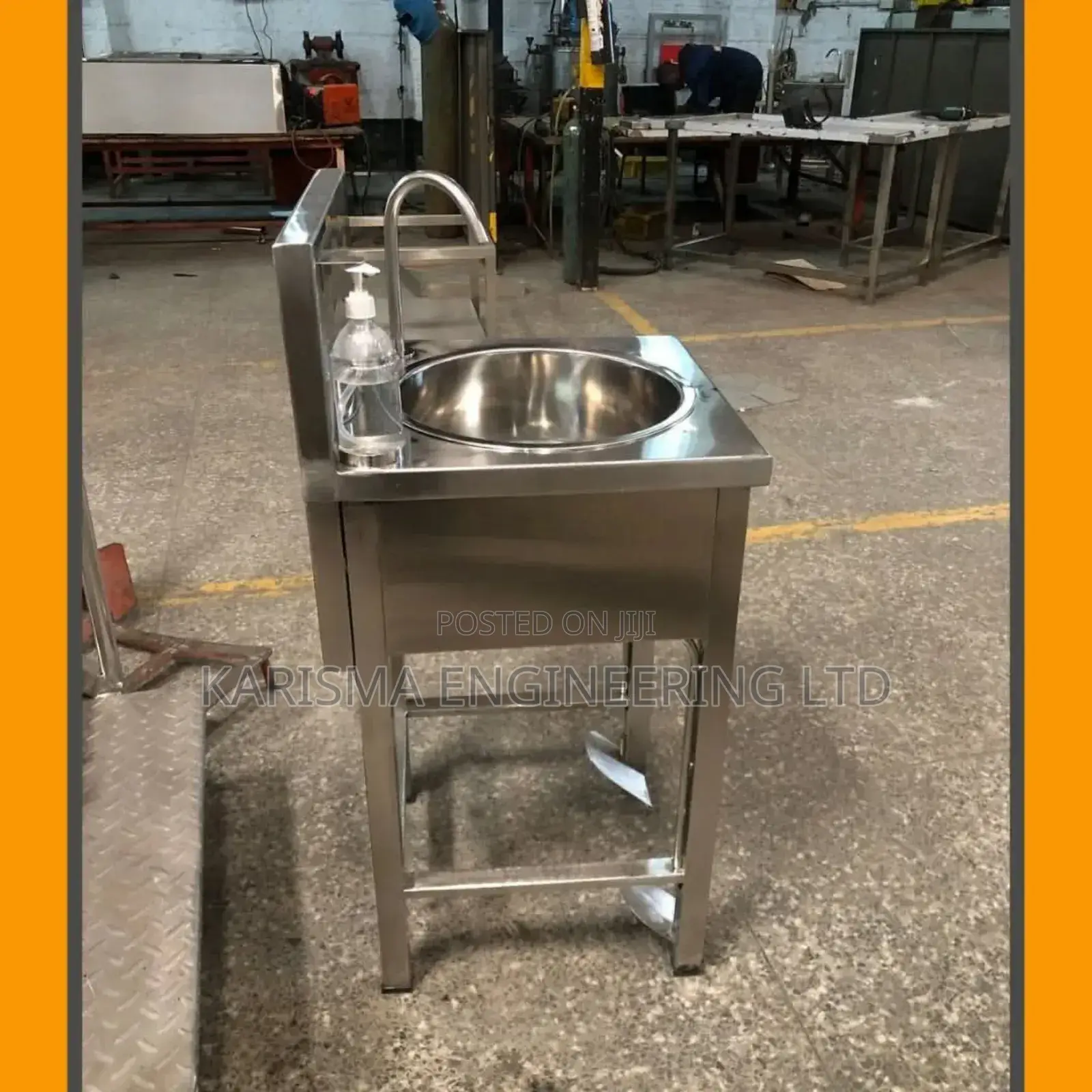 Stainless Steel Hand Wash Sink