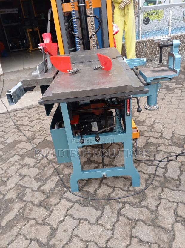 Heavy Duty 8 in 1 Woodworking Machine.