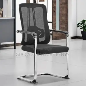 Office Chair: Strong Mesh Boardroom Meeting Bow Chair