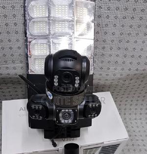 V380 4g/Wifi Dual Three-Lens PTZ 180w Solar Powered Outdoor Camera - thumbnail 2