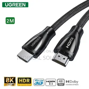Ugreen Hdmi 2.1 Male to Male Cable Black 2m Hd171