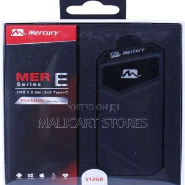 Mercury Portable SSD 512gb RGB-Usb 3.2, Typec- With Type C Cable - main view