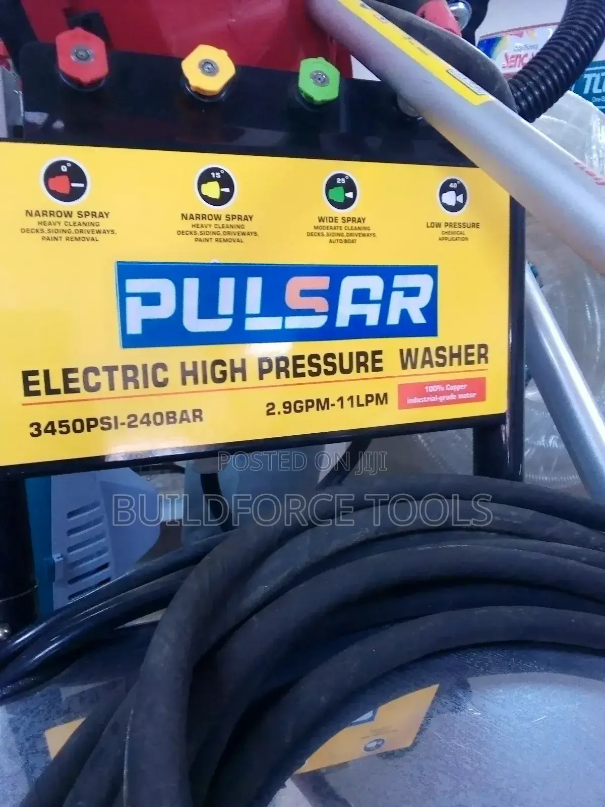 3450psi Pulsar High Pressure Carwash Mashine
