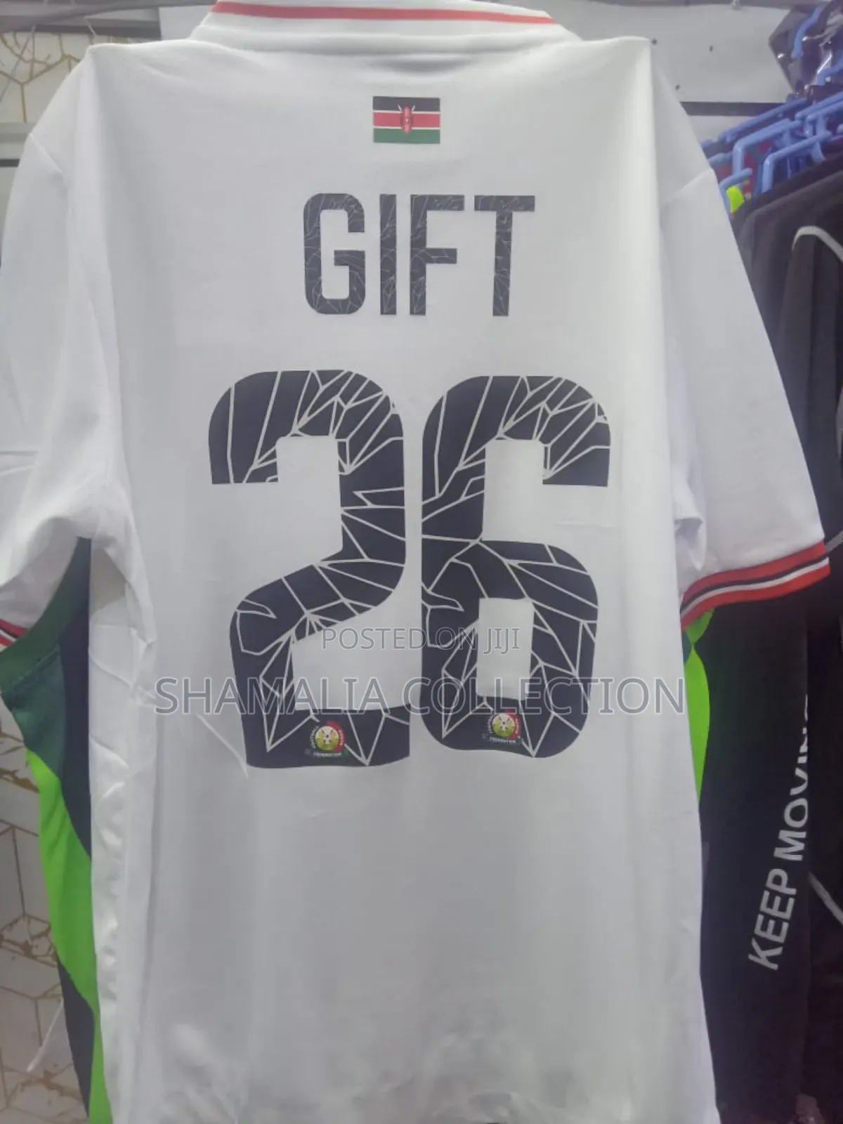 Printed Kenyan Jersey
